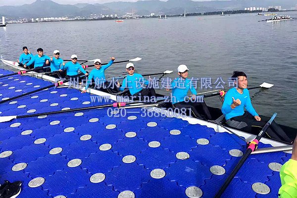 水上浮筒 水上浮動平臺 水上工程 廣州中航水上設施建造有限公司