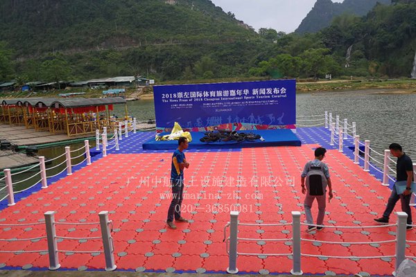 水上平臺(tái) 水上浮筒 水上舞臺(tái) 廣州中航水上設(shè)施建造有限公司
