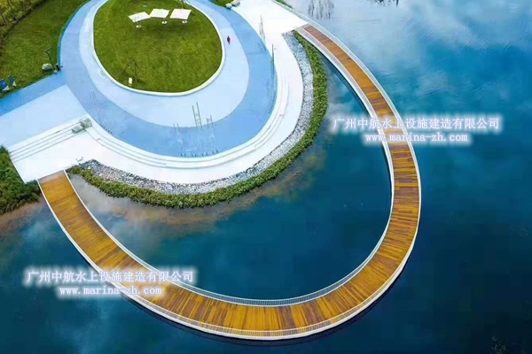 水上浮橋 邛海浮橋 浮筒橋 廣州中航水上設施建造有限公司